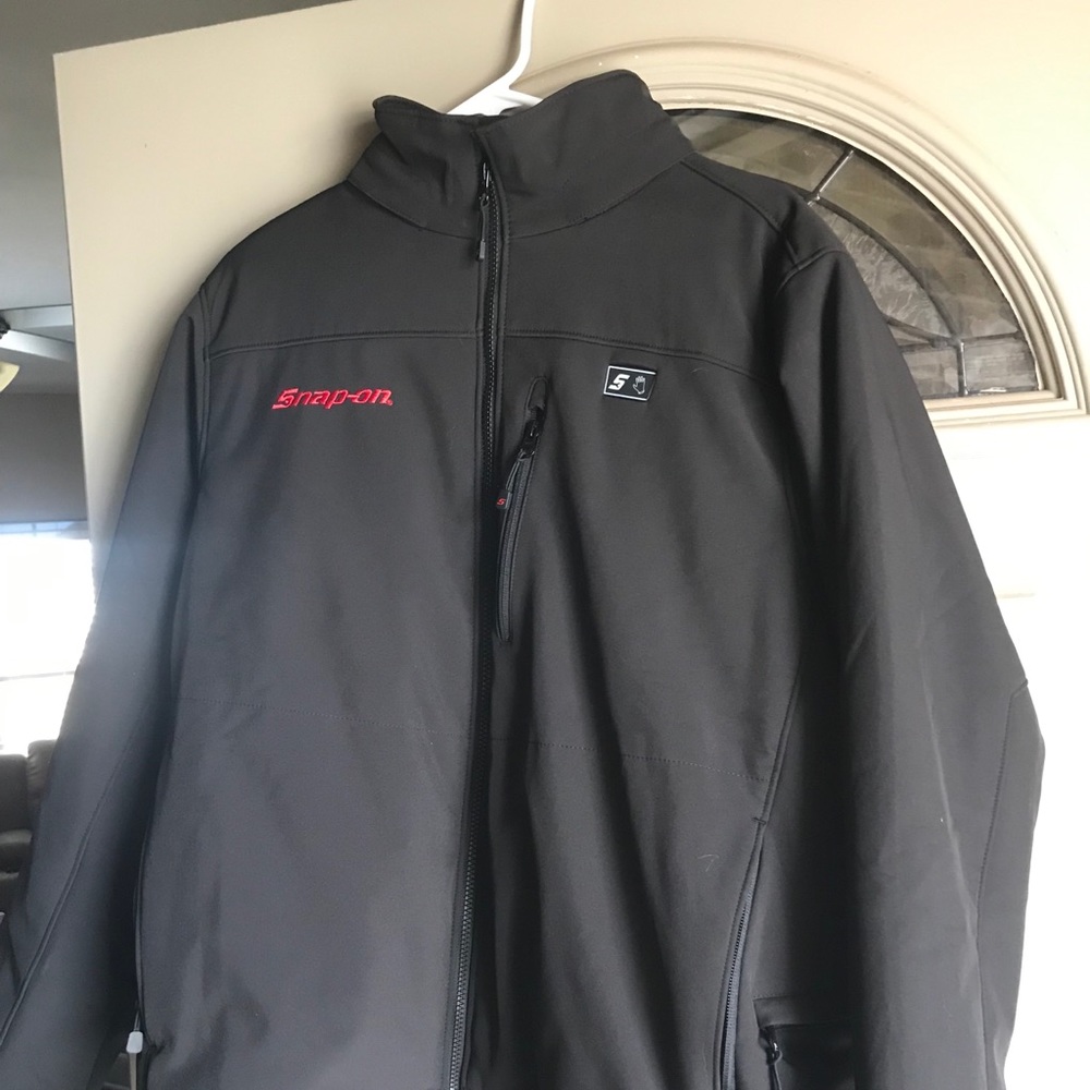 Men’s Heated Snap On Coat